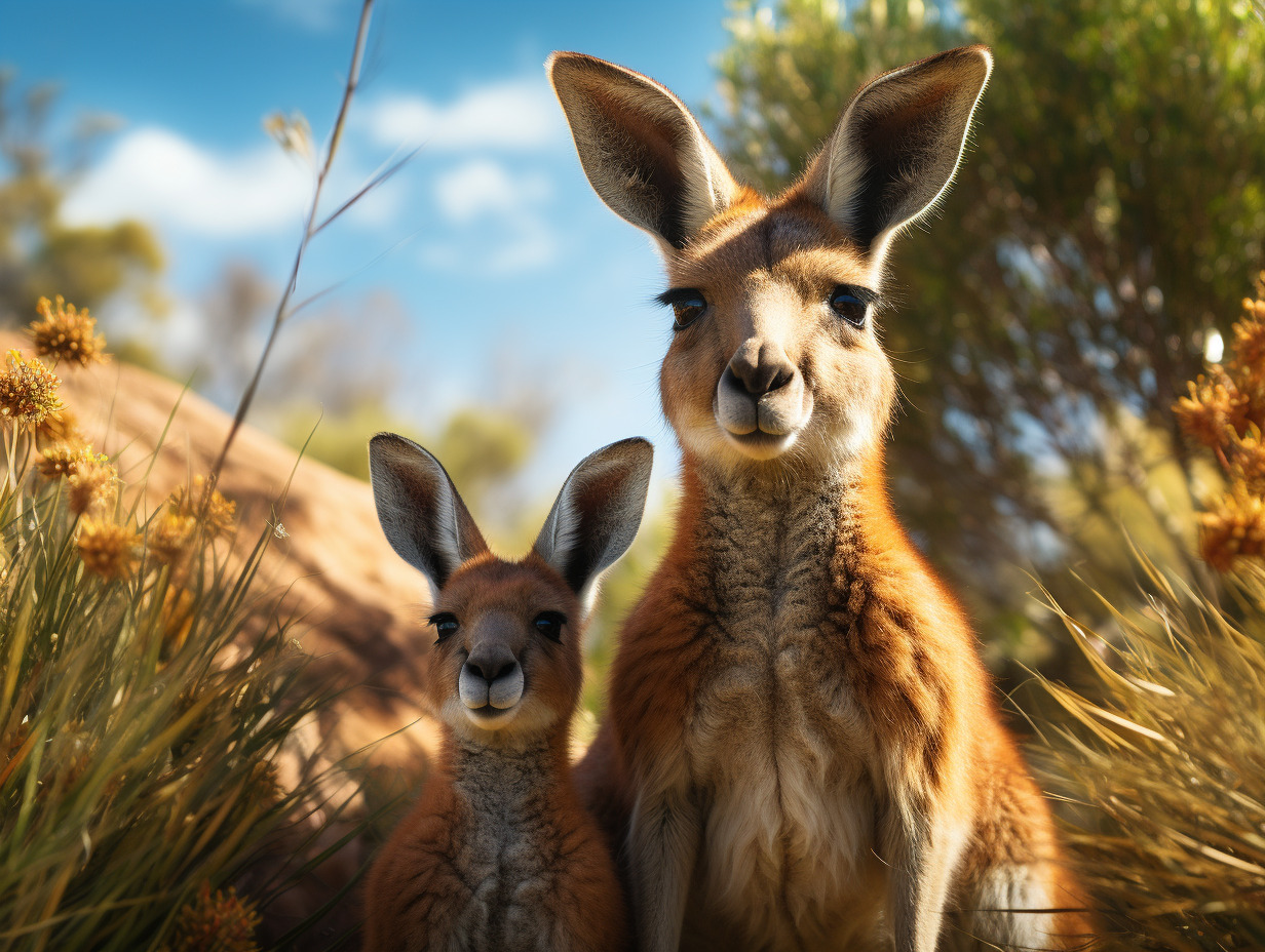 kangourou australien