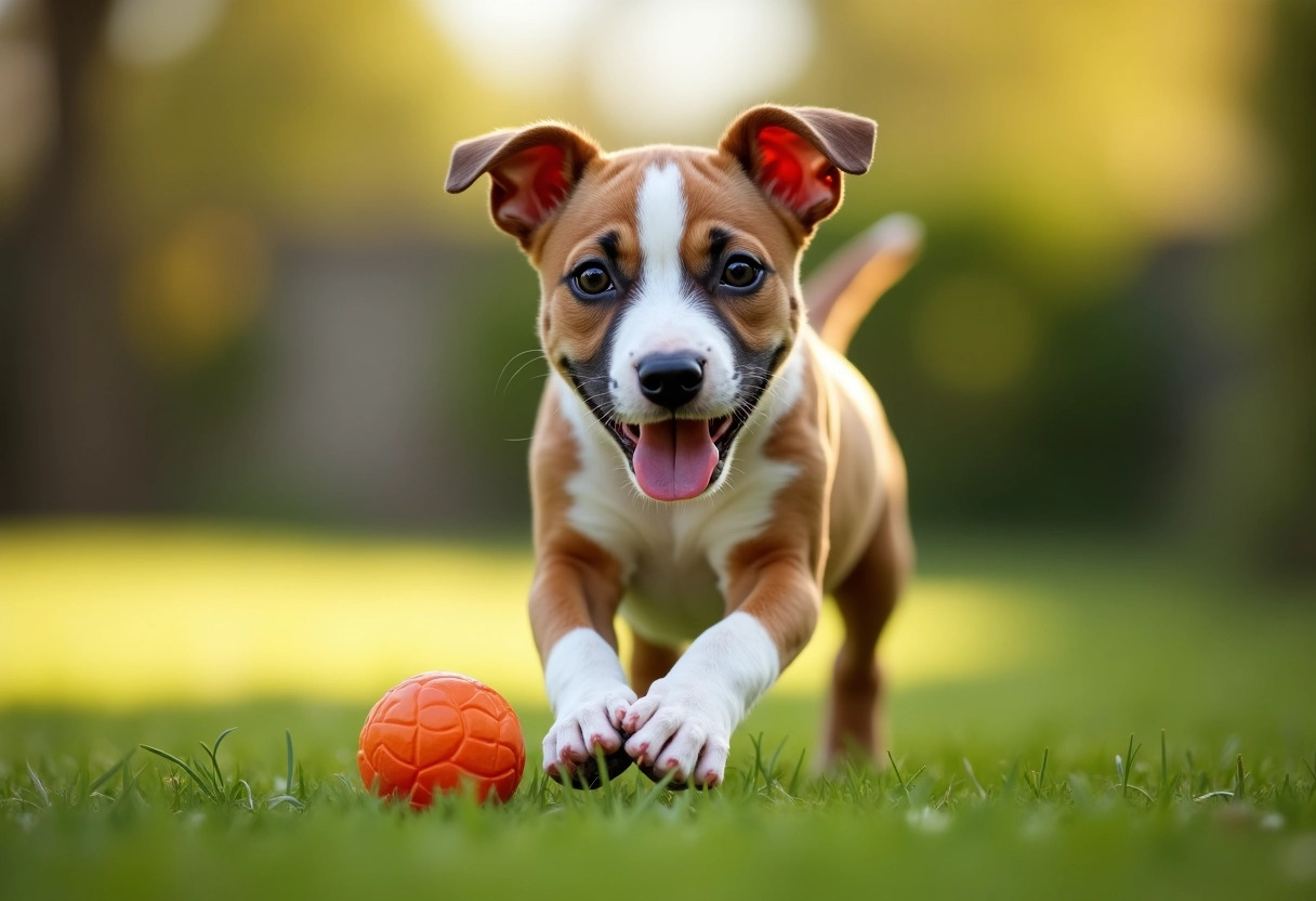 bébé staffy