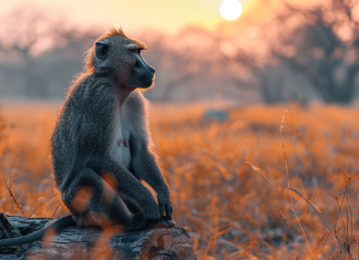 Pourquoi le cul du babouin est-il écarlate ?