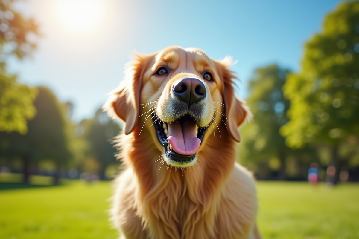 chien herbe