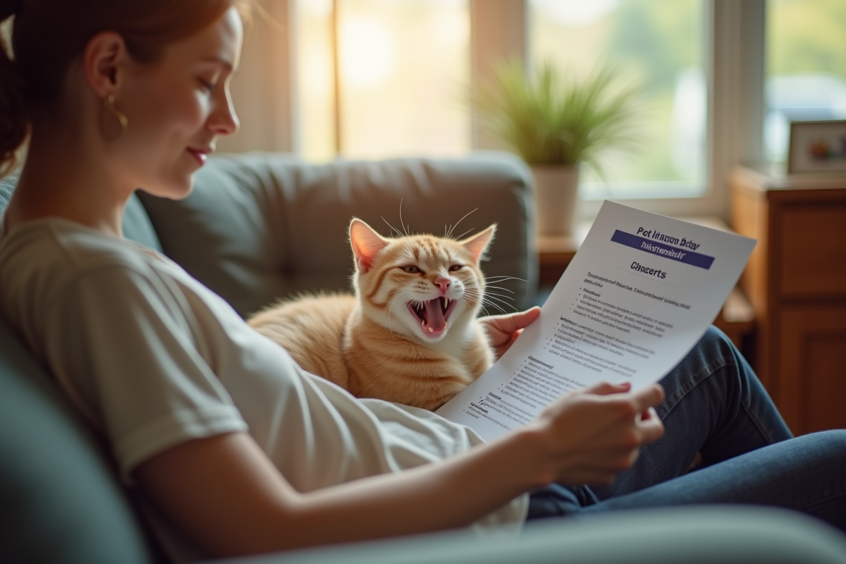 chat heureux