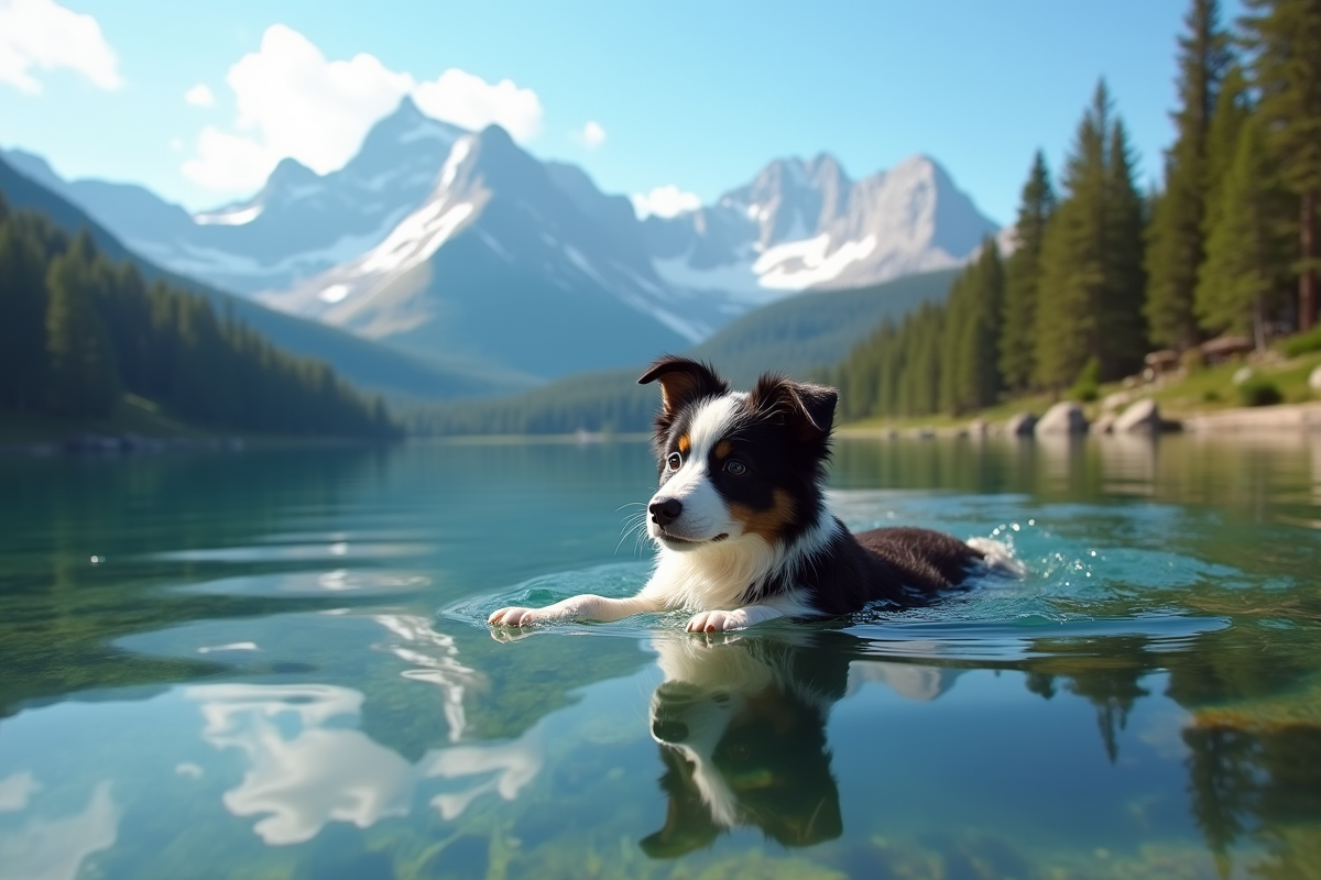 chien nature