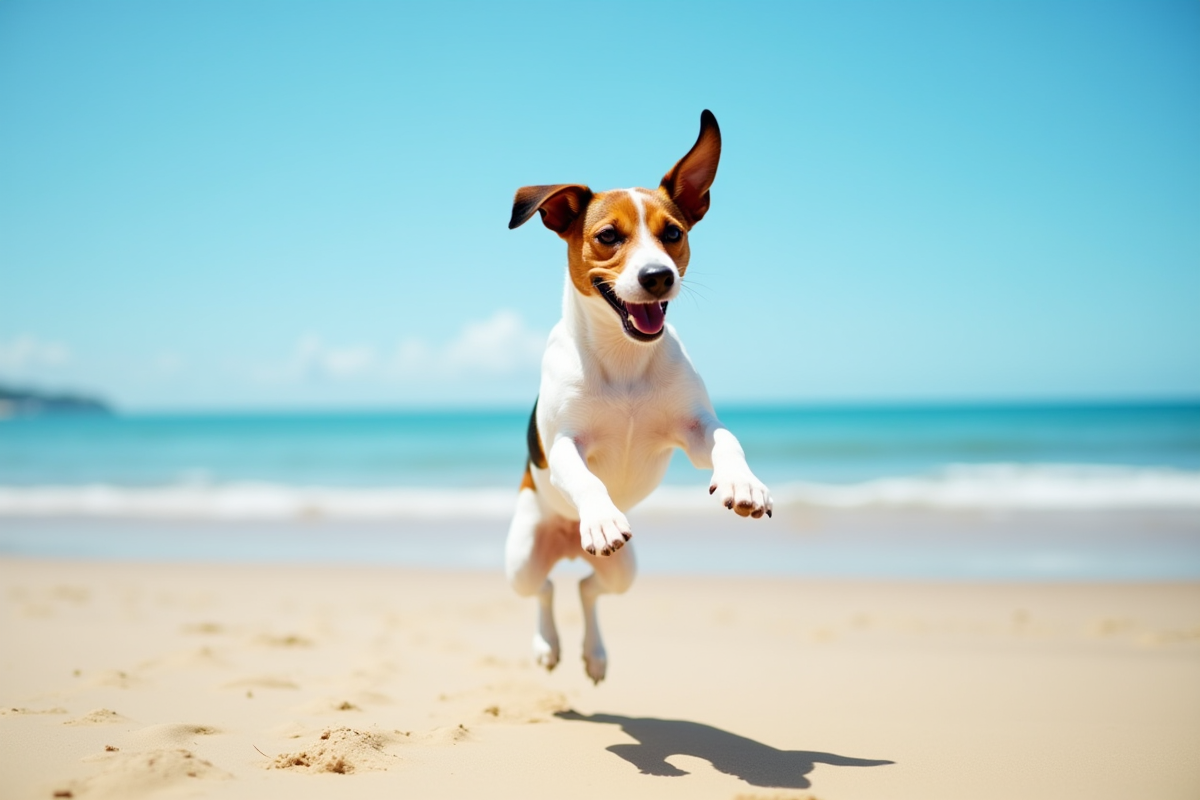 chien actif