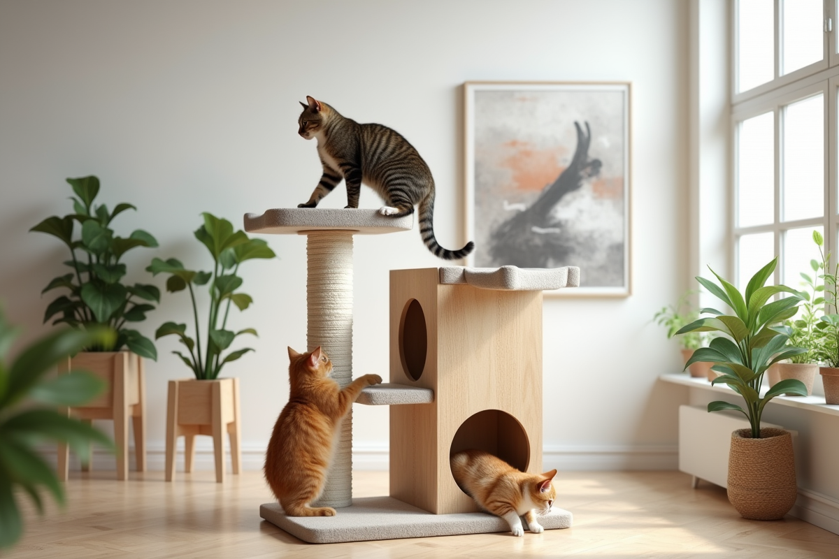 arbre chat