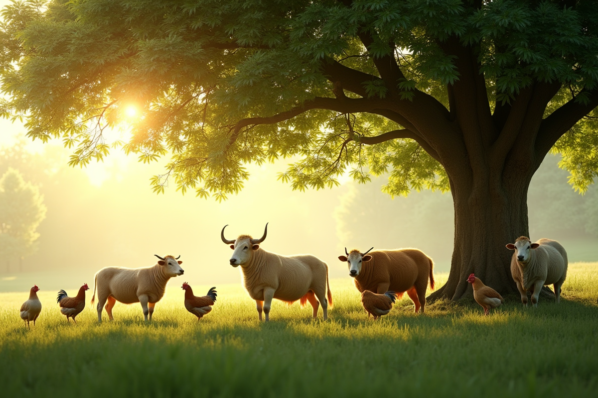 animaux température