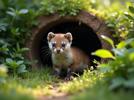 Environnement idéal pour une belette apprivoisée : aménagement et sécurité