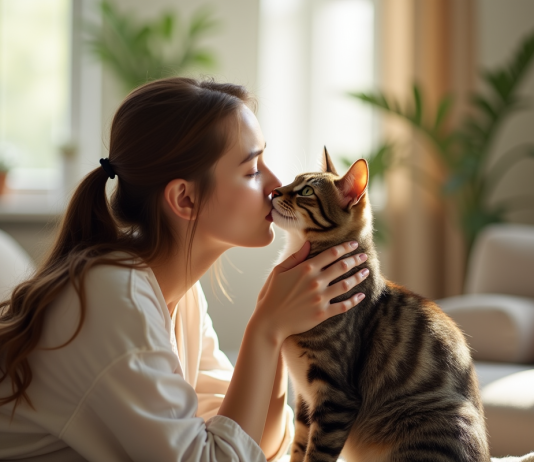Comprendre les chats : Est-ce que les bisous sont compris par mon chat ?