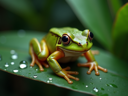 Grenouille juvénile : des soins minutieux pour une métamorphose parfaite