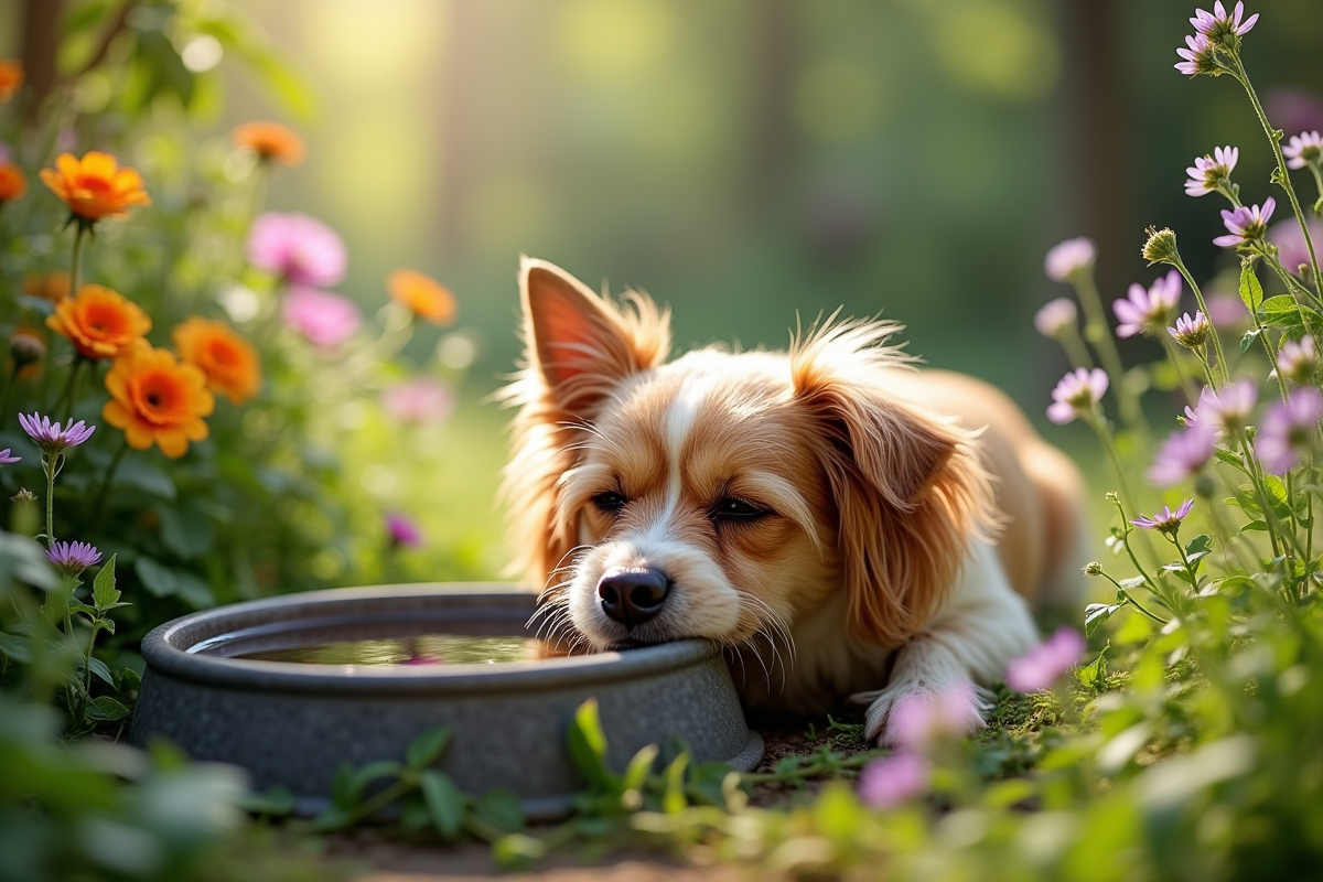 chien malade