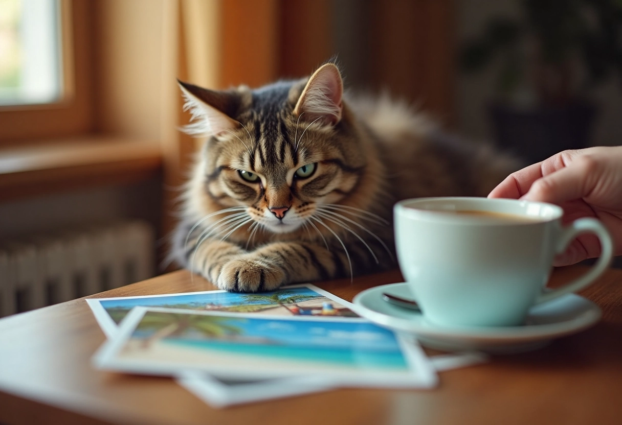 chat vacances
